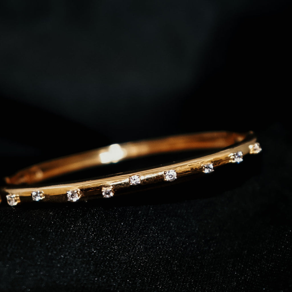 Pulseira Escrava feminina Prata dourada Guess