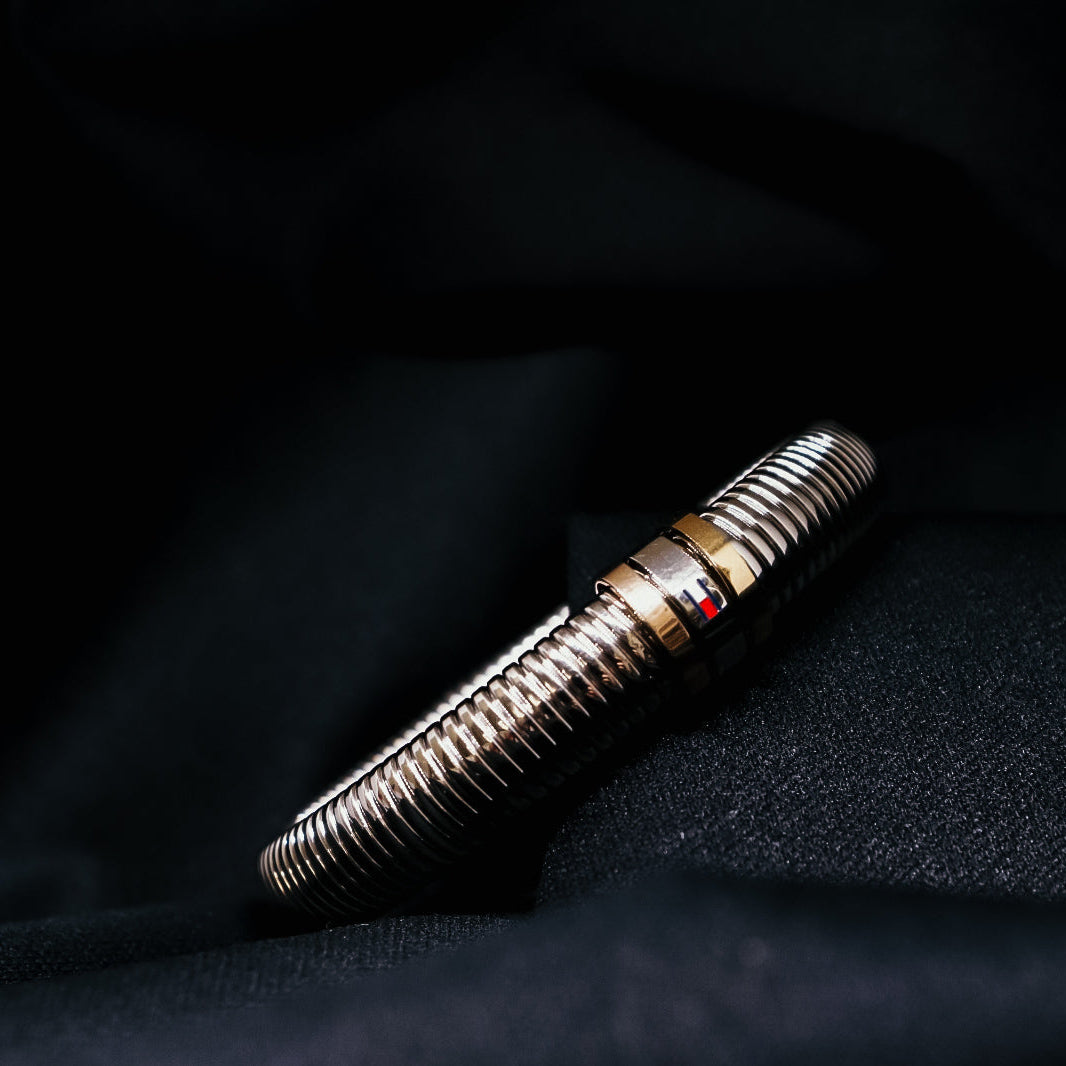 PULSEIRA STRETCH TOMMY HILFIGER EM AÇO