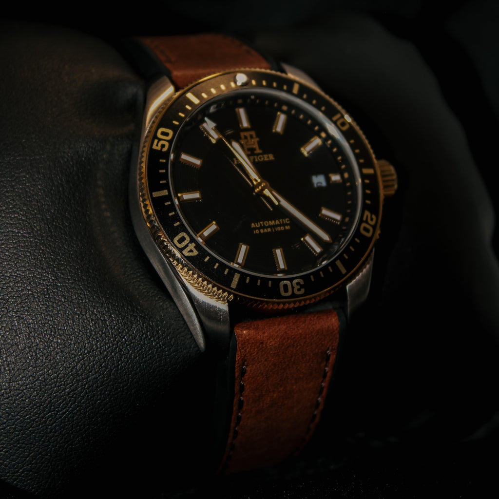 RELÓGIO MONOGRAM COURO TOMMY HILFIGER