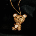COLAR TEDDY BEAR VINTAGE GUESS
