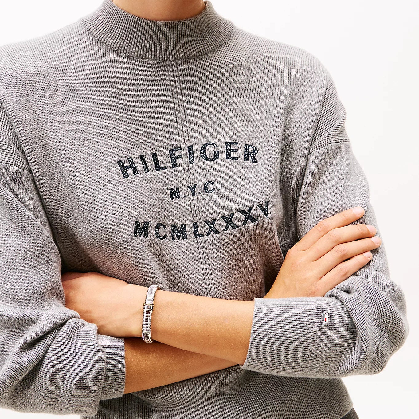 PULSEIRA STRETCH TOMMY HILFIGER EM AÇO