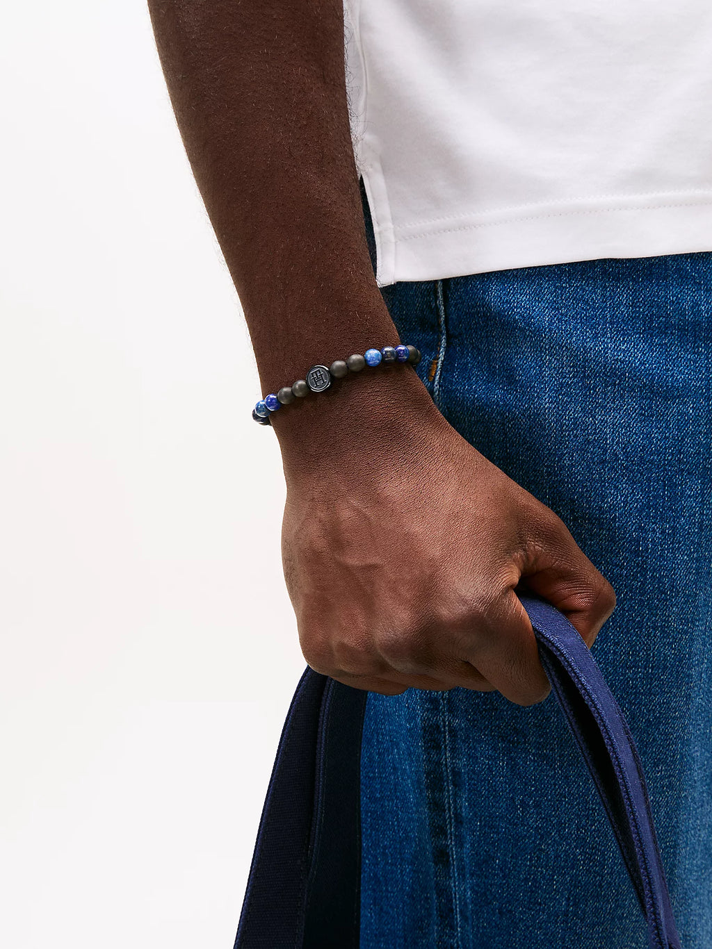 PULSEIRA MONOGRAM LÁPIS-LAZÚLI TOMMY HILFIGER