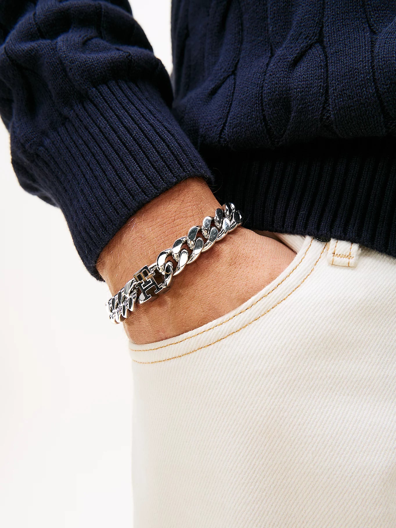 PULSEIRA ELOS EM AÇO TOMMY HILFIGER