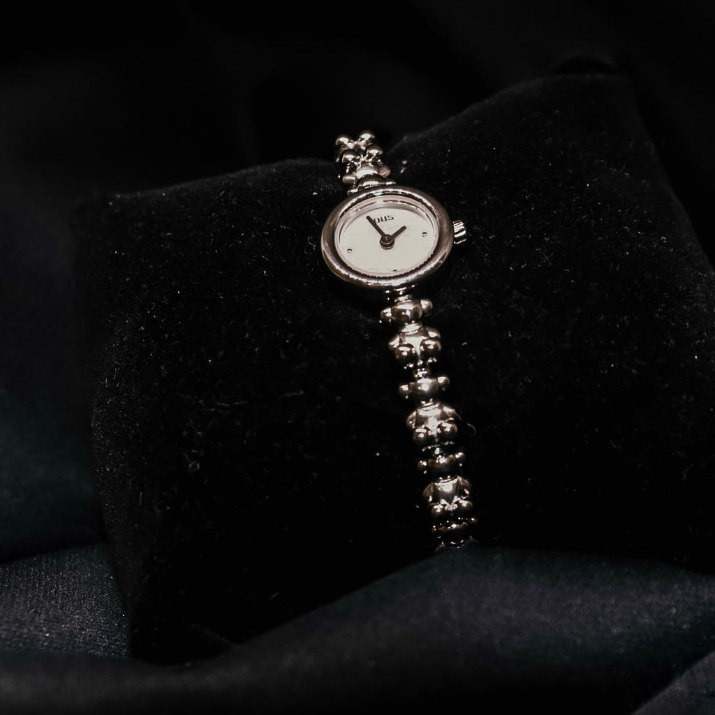 RELÓGIO BOLD BEAR ROUND EM AÇO TOUS