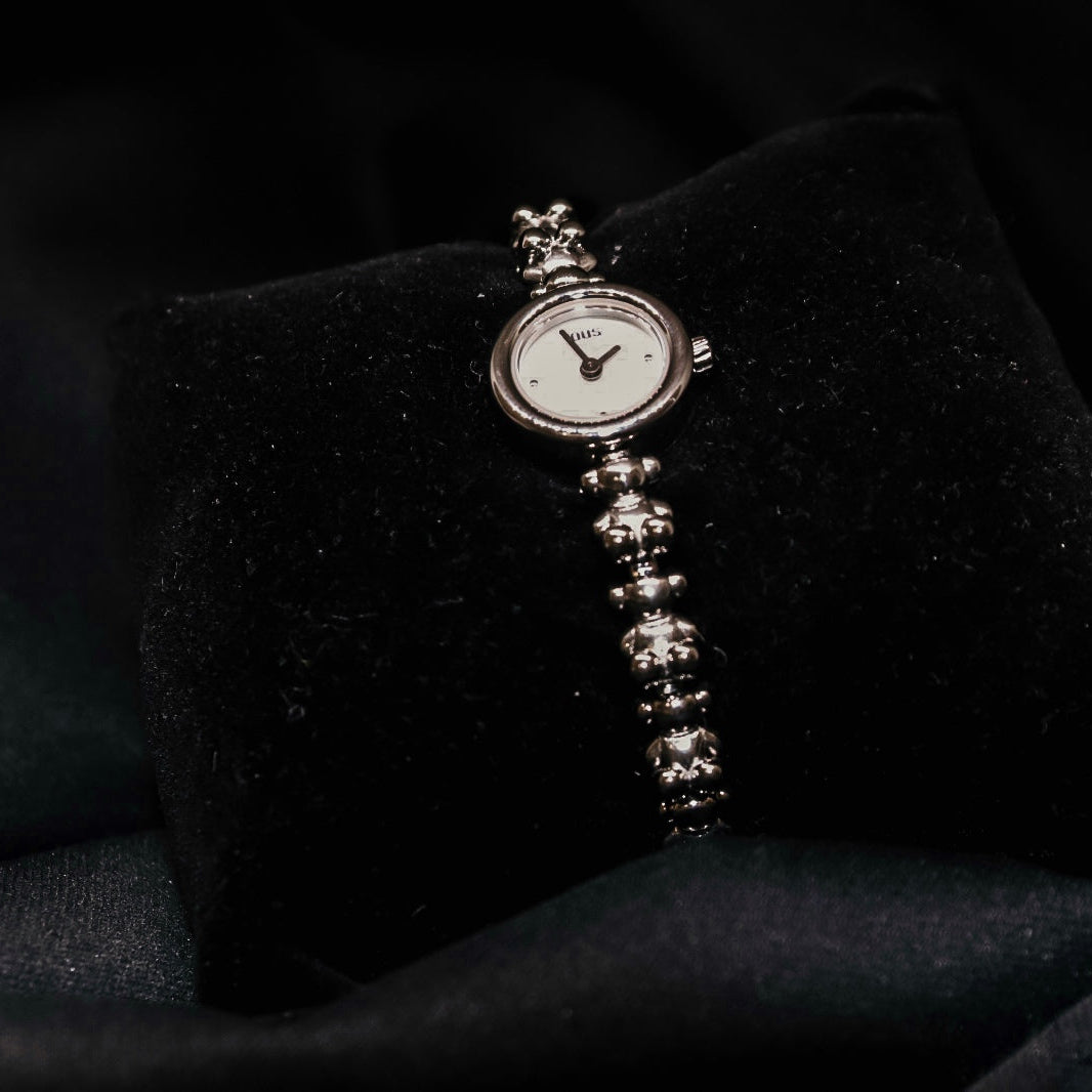 RELÓGIO BOLD BEAR ROUND EM AÇO TOUS