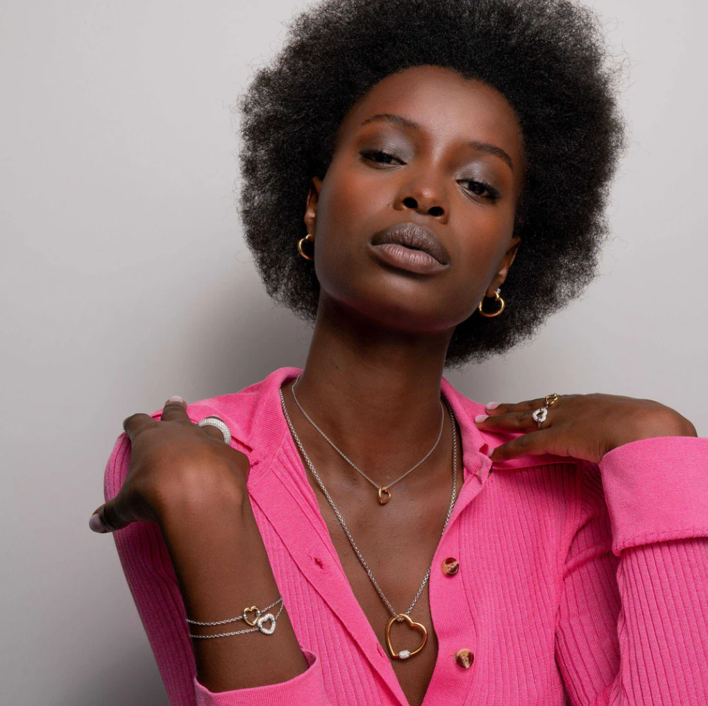 ANEL TI SENTO EM PRATA BANHADA A OURO